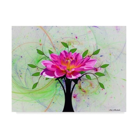 Ata Alishahi 'Flower Tree' Canvas Art,14x19